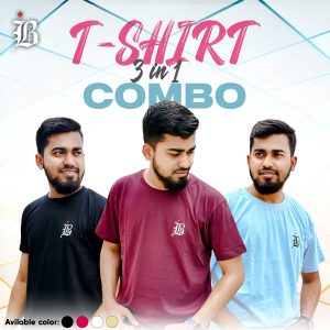 Solid T-Shirts 3 in 1 Combo