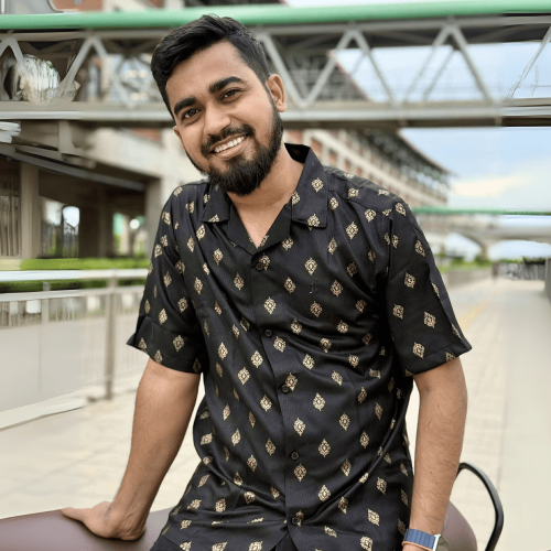 Printed Half-Sleeve Shirt